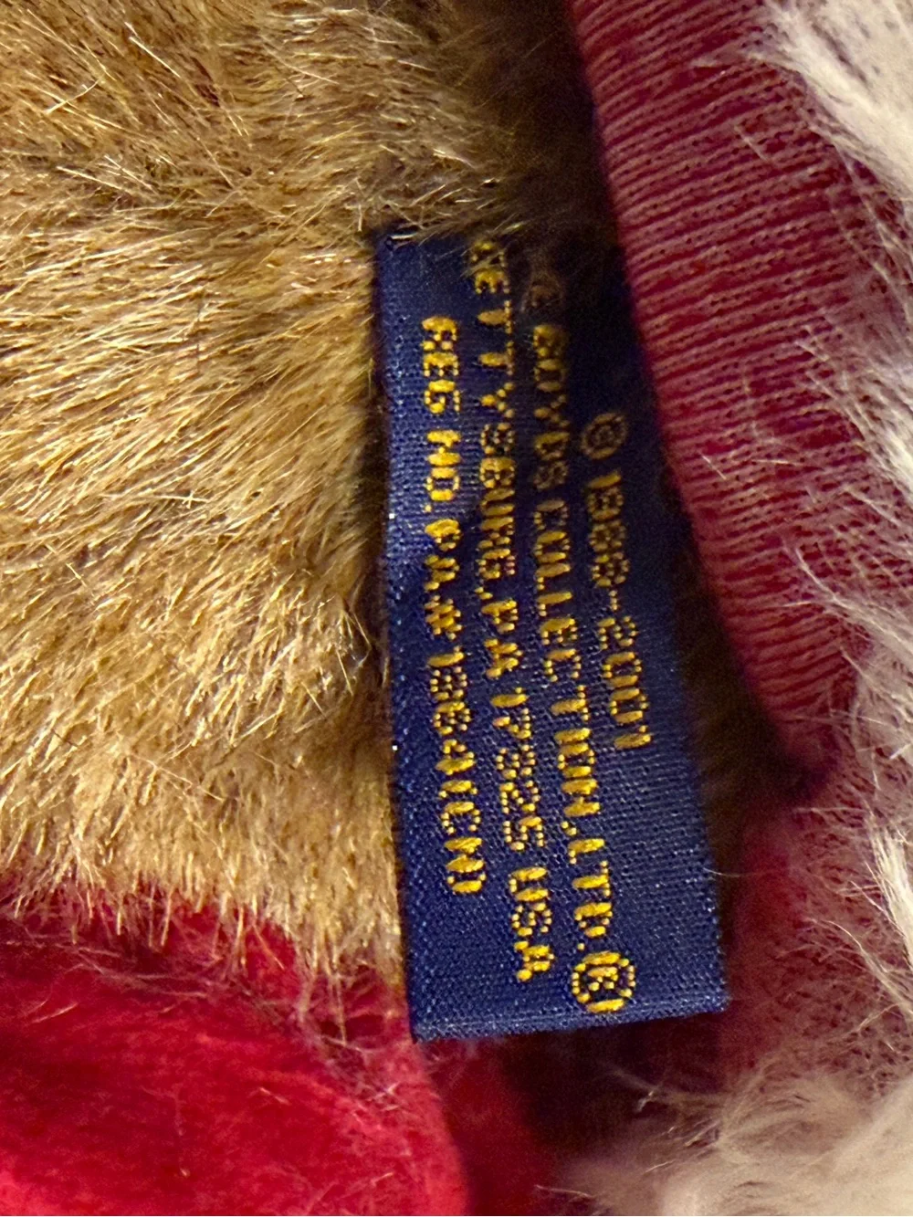 Vintage Retired Boyds Bears “Claus Kringlebeary”